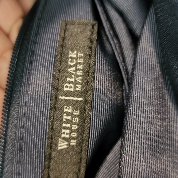 NWOT suede leather wristlet, White House Black Market - Picture 7 of 8